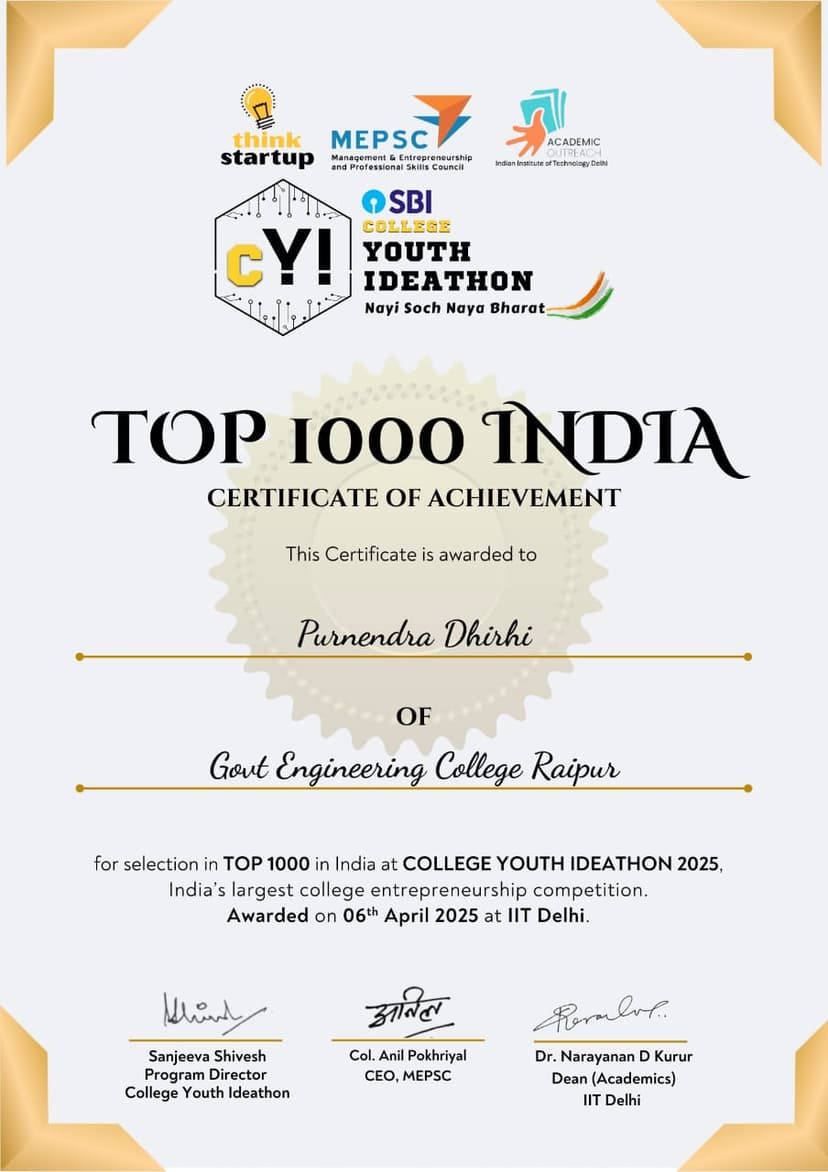 College Youth Ideathon